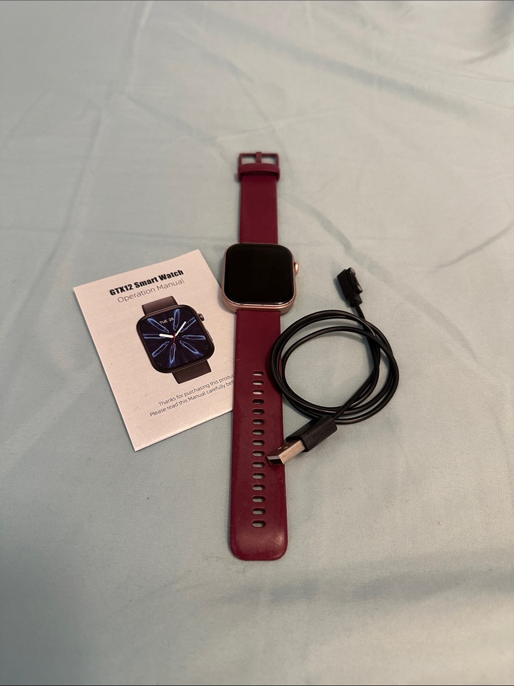 Smart Watch - purple strap